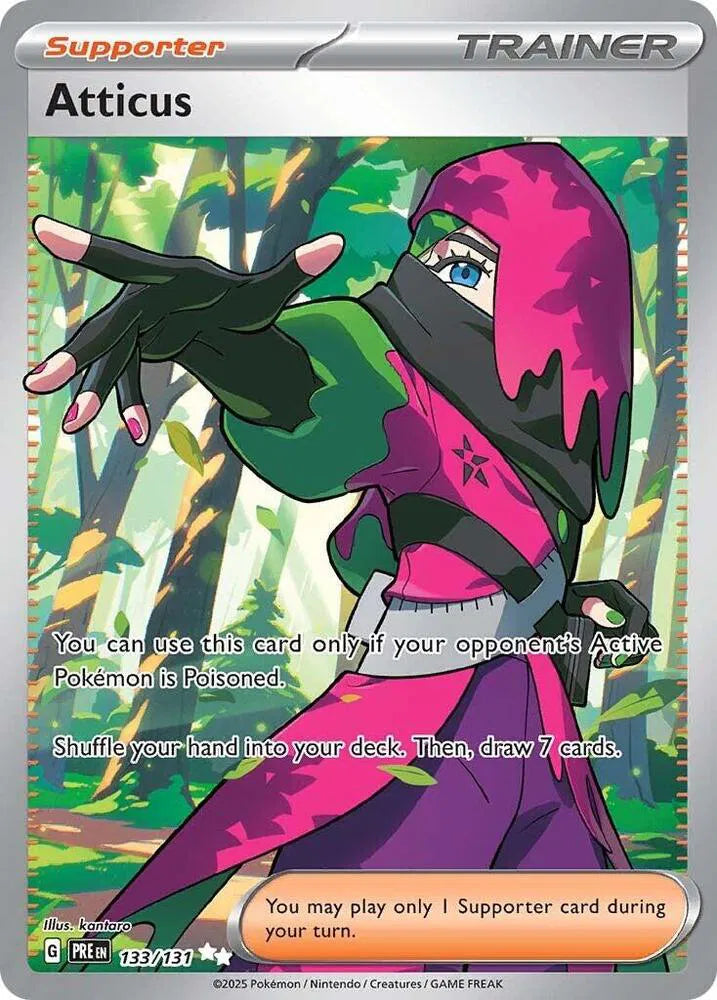 Atticus 133/131 · Holofoil (Prismatic Evolutions)