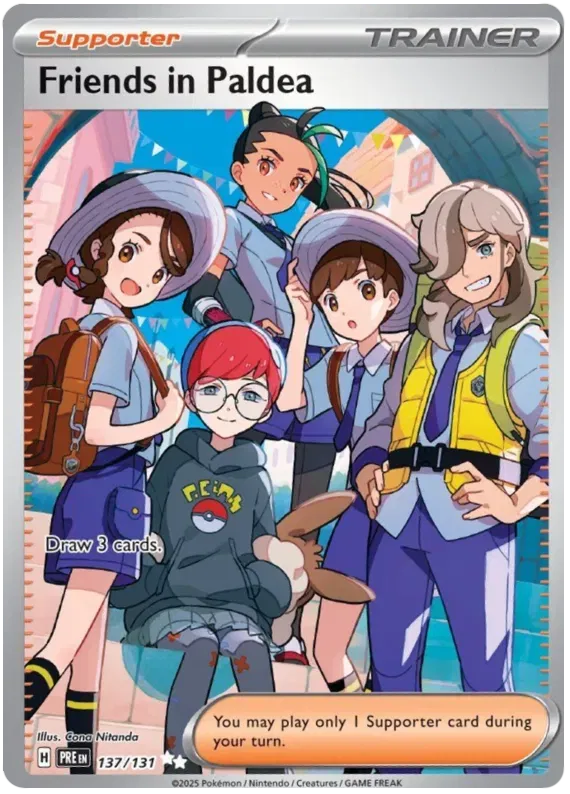 Friends in Paldea 137/131 · Holofoil (Prismatic Evolutions)