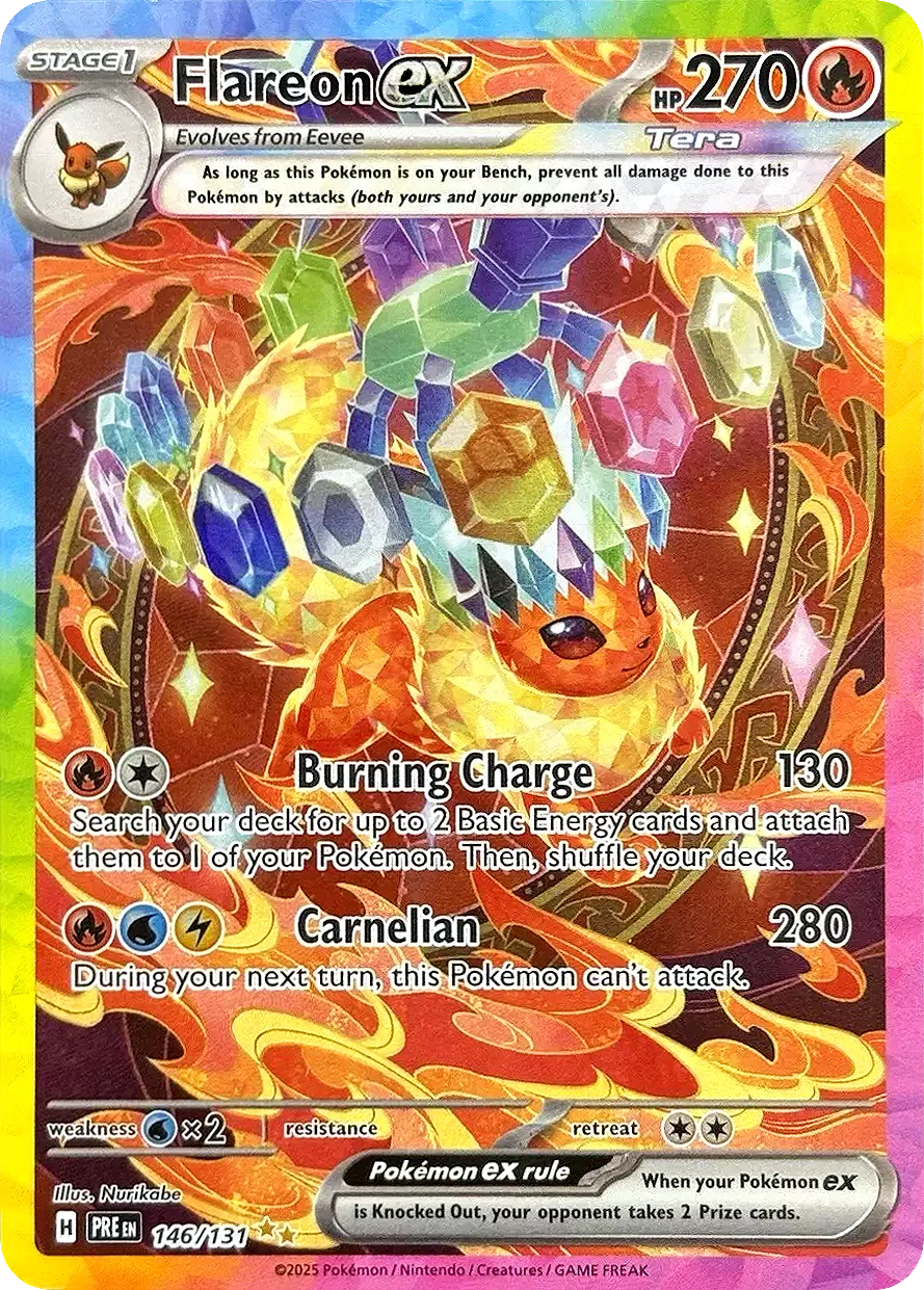 Flareon ex 146/131 (Prismatic Evolutions)