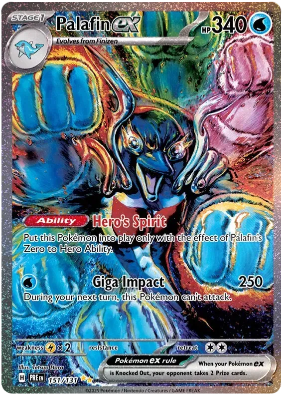Palafin ex 151/131 (Prismatic Evolutions)