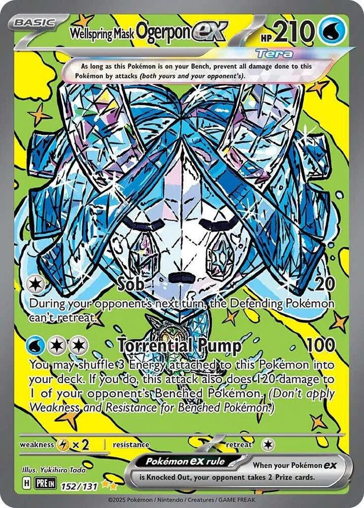 Wellspring Mask Ogerpon ex 152/131 (Prismatic Evolutions)