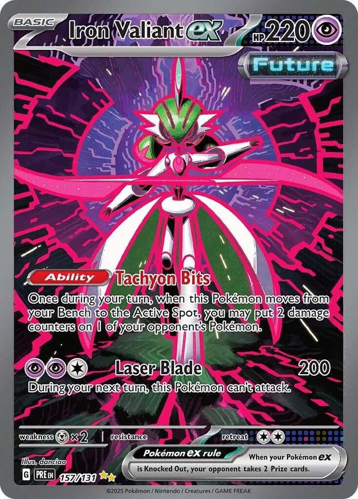 Iron Valiant ex 157/131 (Prismatic Evolutions)