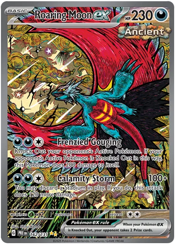 Roaring Moon ex 162/131 (Prismatic Evolutions)