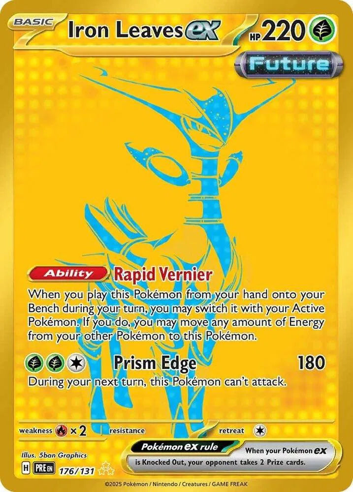 Iron Leaves ex 176/131 (Prismatic Evolutions)