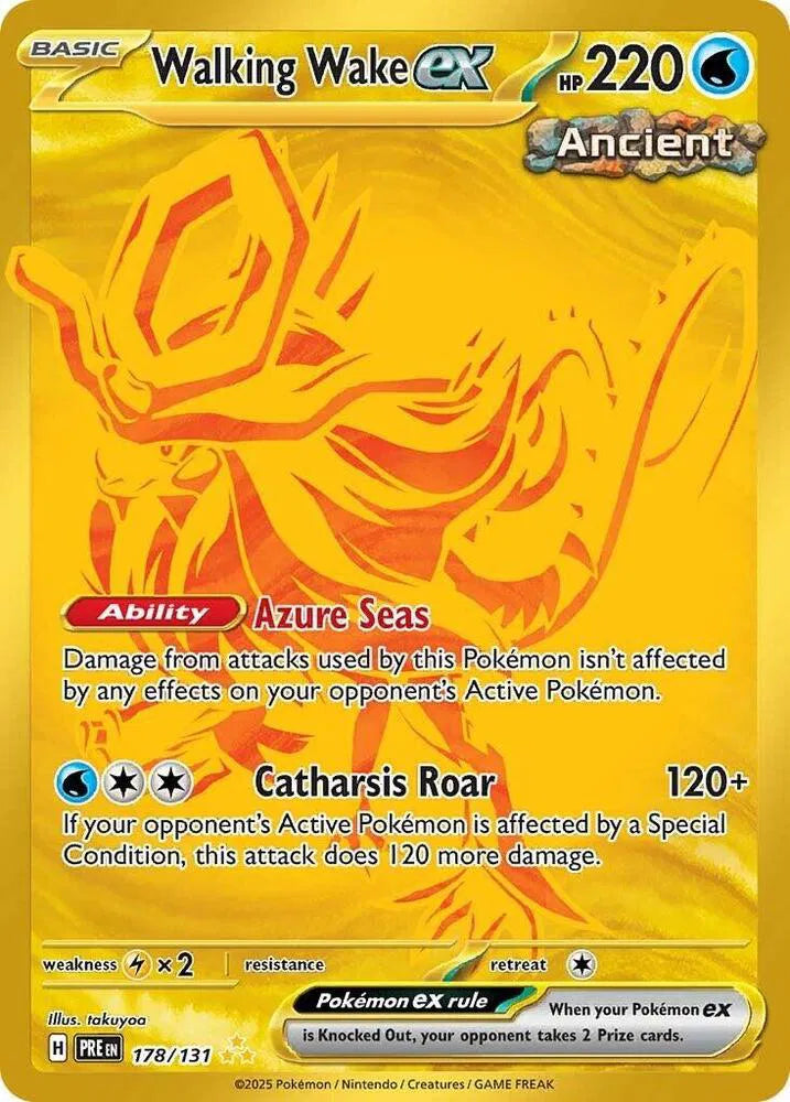 Walking Wake ex 178/131 (Prismatic Evolutions)