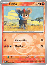 Litleo (Poke Ball Pattern) 015/131 (Prismatic Evolutions)