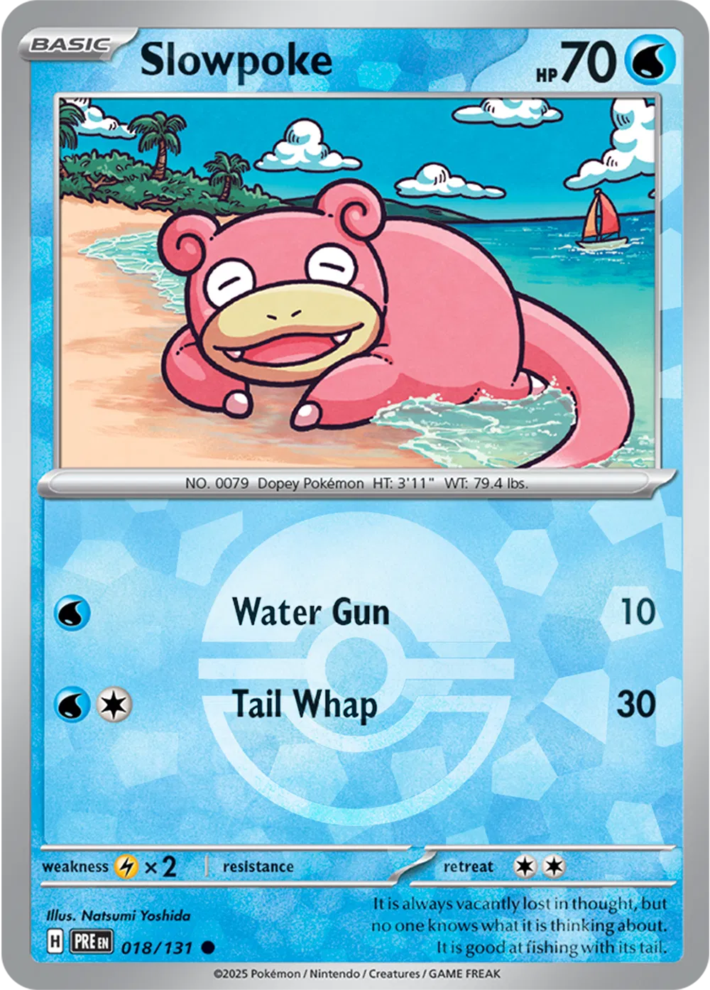 Slowpoke (Poke Ball Pattern) 018/131 (Prismatic Evolutions)