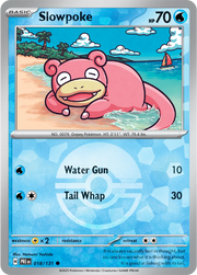Slowpoke (Poke Ball Pattern) 018/131 (Prismatic Evolutions)