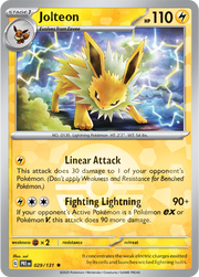 Jolteon (Poke Ball Pattern) 029/131 (Prismatic Evolutions)