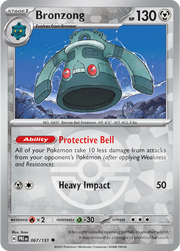 Bronzong (Poke Ball Pattern) 067/131 (Prismatic Evolutions)