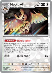 Noctowl (Poke Ball Pattern) 078/131 (Prismatic Evolutions)