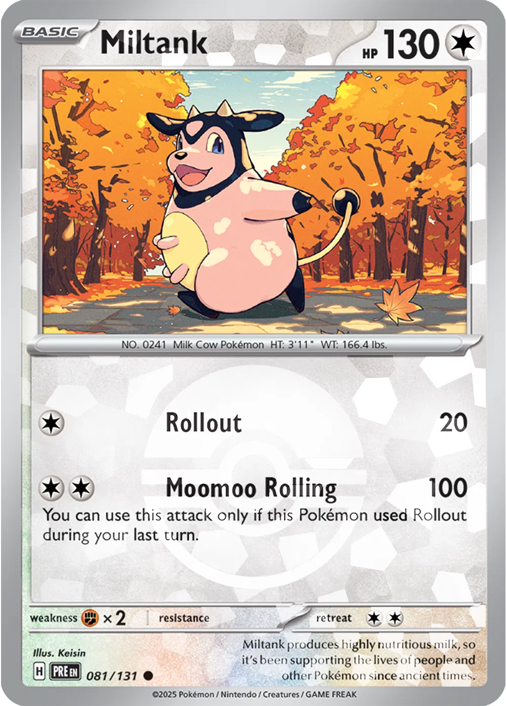 Miltank (Poke Ball Pattern) 081/131 (Prismatic Evolutions)