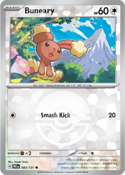 Buneary (Poke Ball Pattern) 083/131 (Prismatic Evolutions)