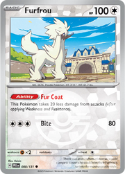Furfrou (Poke Ball Pattern) 088/131 · Holofoil (Prismatic Evolutions)