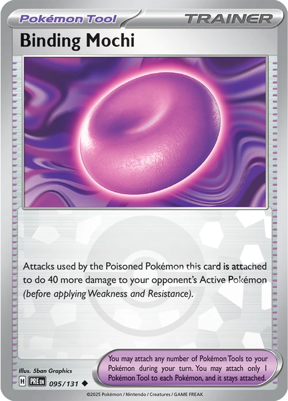 Binding Mochi (Poke Ball Pattern) 095/131 (Prismatic Evolutions)