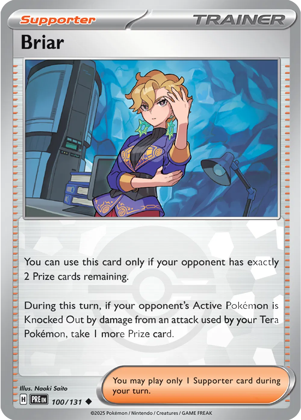 Briar (Poke Ball Pattern) 100/131 · Holofoil (Prismatic Evolutions)