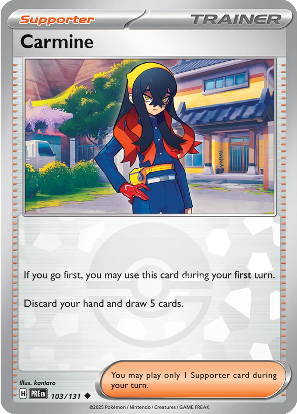 Carmine (Poke Ball Pattern) 103/131 (Prismatic Evolutions)