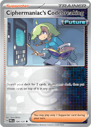 Ciphermaniac's Codebreaking (Poke Ball Pattern) 104/131 (Prismatic Evolutions)