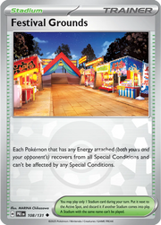 Festival Grounds (Poke Ball Pattern) 108/131 (Prismatic Evolutions)
