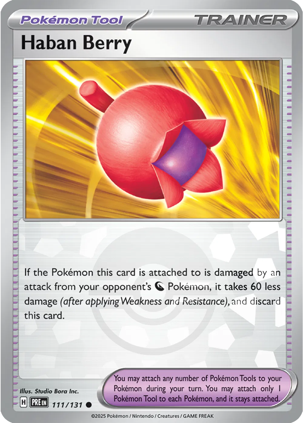 Haban Berry (Poke Ball Pattern) 111/131 (Prismatic Evolutions)