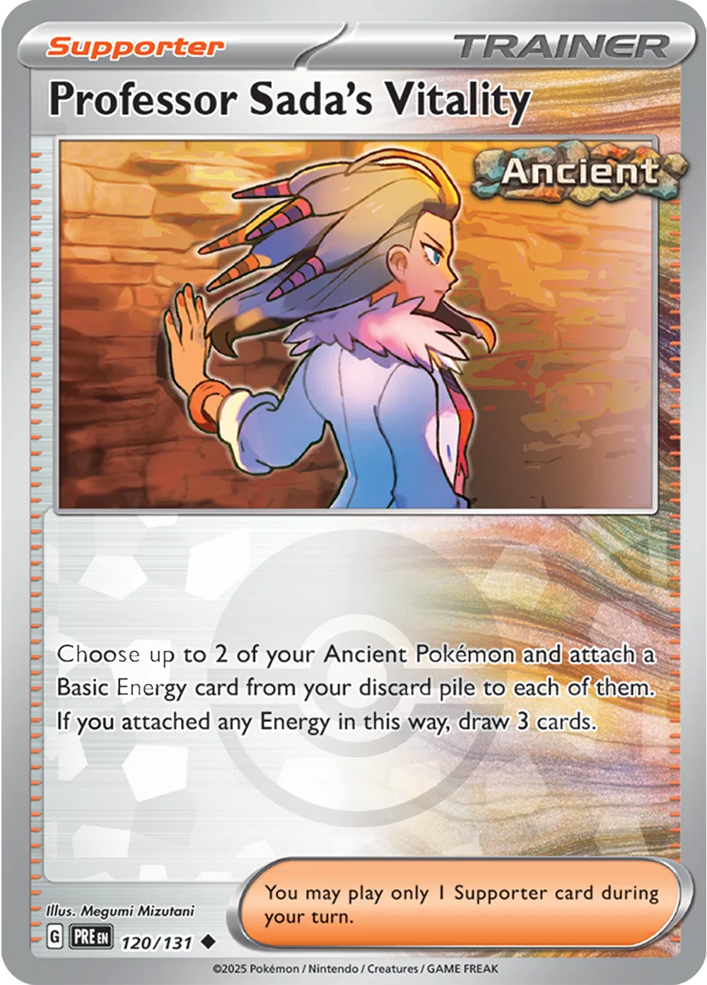 Professor Sada's Vitality 120/131 (Poke Ball Pattern)