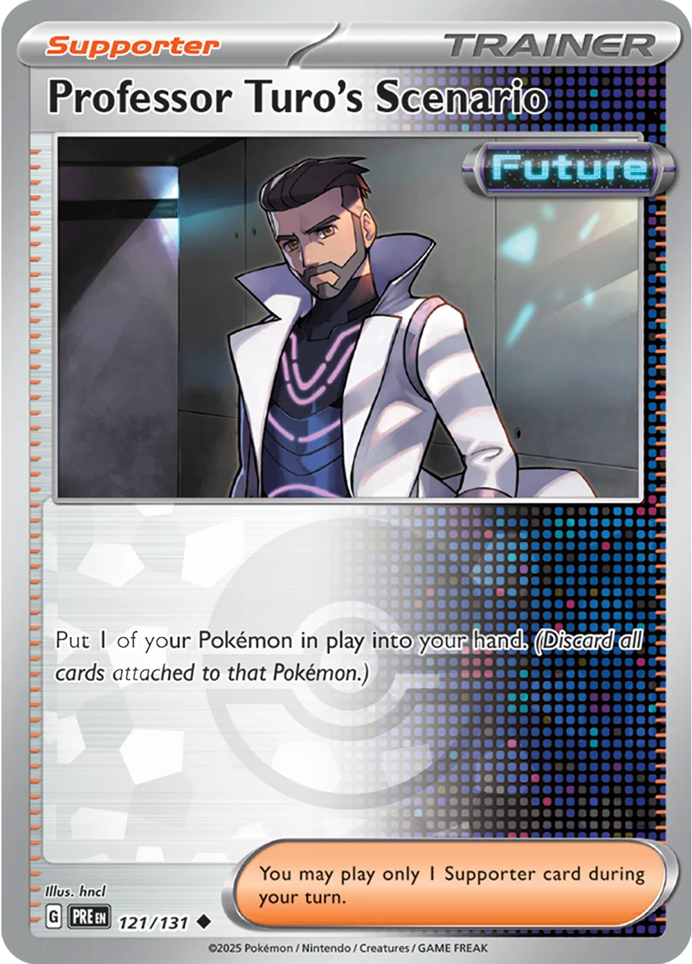 Professor Turo's Scenario (Poke Ball Pattern) 121/131 (Prismatic Evolutions)