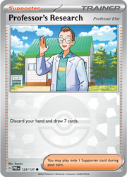 Professor's Research [Professor Elm] (Poke Ball Pattern) 123/131 (Prismatic Evolutions)