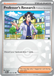 Professor's Research [Professor Sycamore] (Poke Ball Pattern) 125/131 (Prismatic Evolutions)