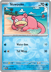 Slowpoke (Master Ball Pattern) 018/131 (Prismatic Evolutions)
