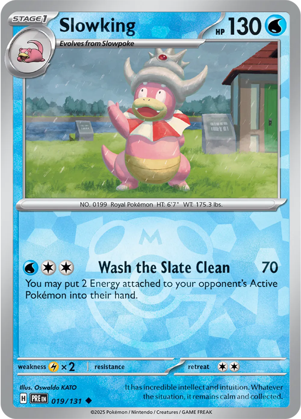 Slowking (Master Ball Pattern) 019/131 (Prismatic Evolutions)