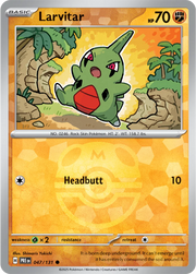 Larvitar (Master Ball Pattern) 047/131 (Prismatic Evolutions)