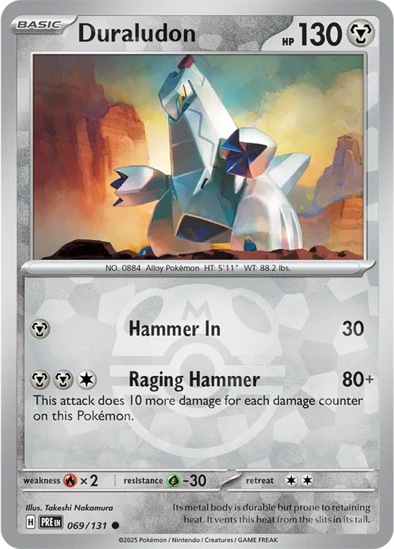 Duraludon (Master Ball Pattern) 069/131 (Prismatic Evolutions)