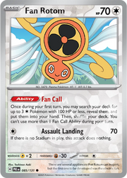 Fan Rotom (Master Ball Pattern) 085/131 (Prismatic Evolutions)