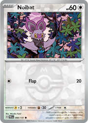 Noibat (Master Ball Pattern) 090/131 (Prismatic Evolutions)