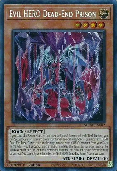 Evil HERO Dead-End Prison SUDA-EN002 (Supreme Darkness)