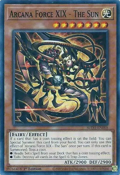 Arcana Force XIX - The Sun SUDA-EN005 (Supreme Darkness)