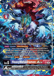 HeavyMetaldramon ACE (Alternate Art) BT20-077 SR (Release Special Booster 2.5)