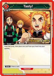 Tasty! UEPR/KMY-1-095 (Demon Slayer: Kimetsu no Yaiba Release Event Cards)