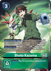 Shoto Kazama (Alternate Art) BT20-085 R (Release Special Booster 2.5)