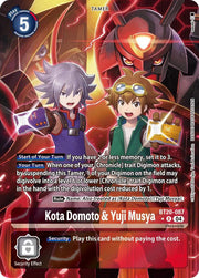 Kota Domoto & Yuji Musya (Alternate Art) BT20-087 R (Release Special Booster 2.5)