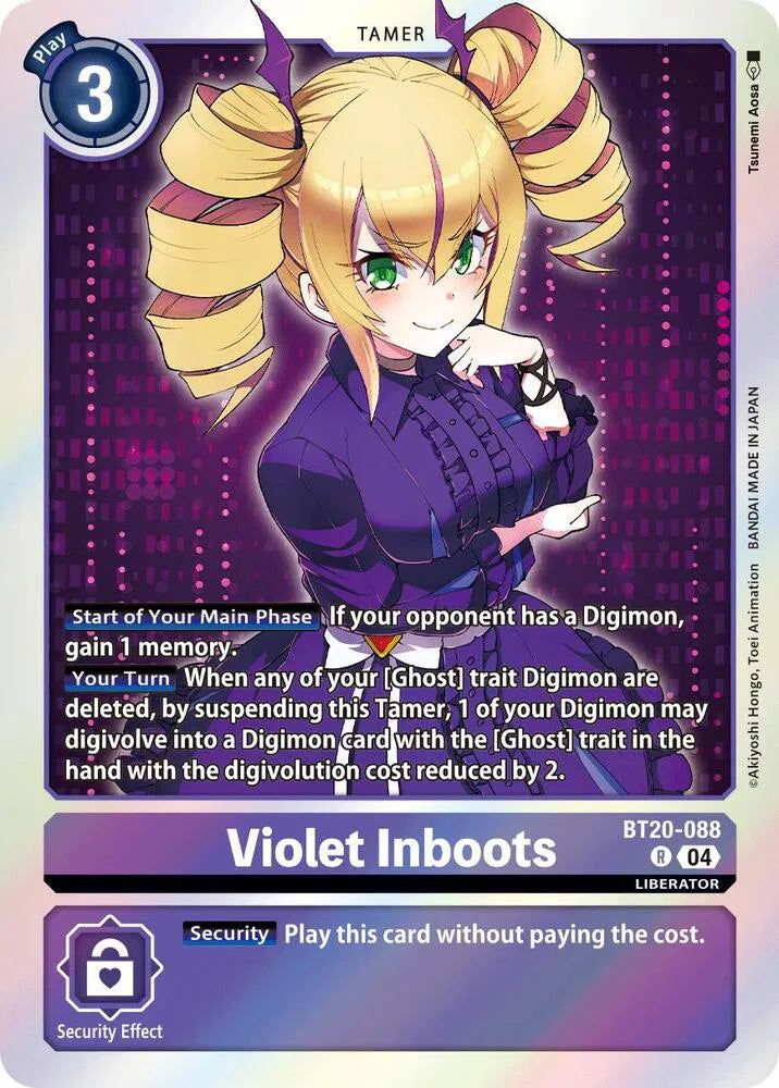 Violet Inboots - BT20-088 (Release Special Booster 2.5)
