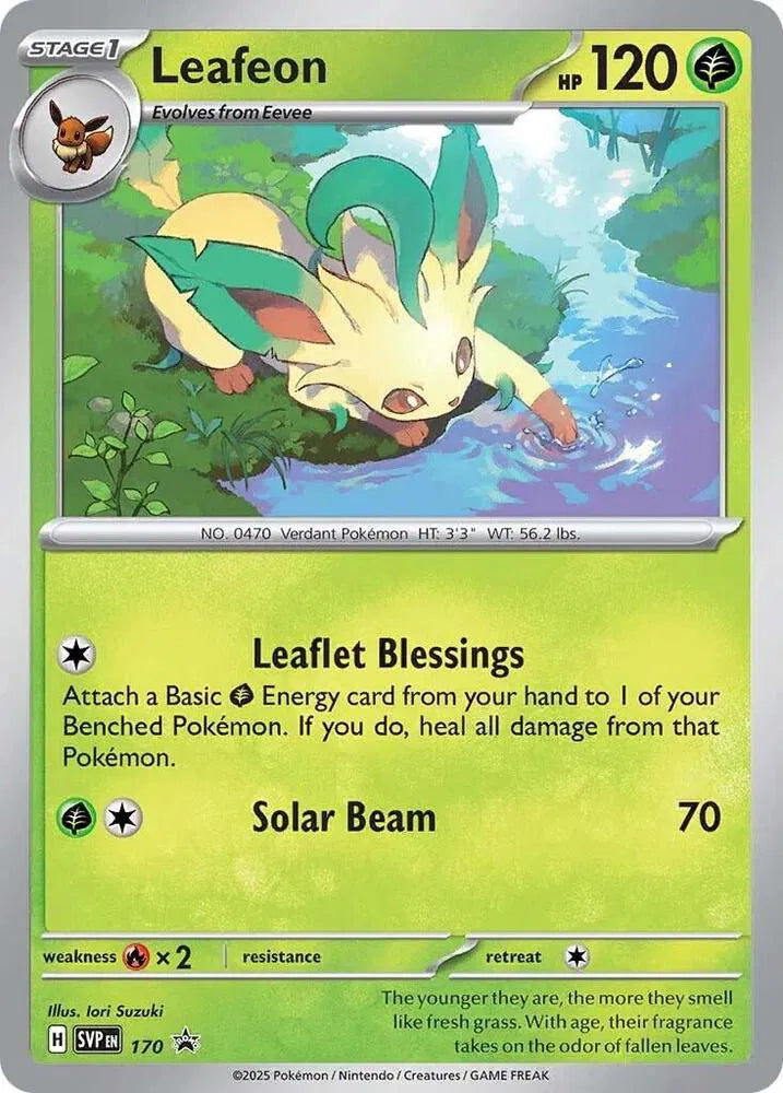 Leafeon (Cosmos) 170 (Scarlet & Violet Promo)
