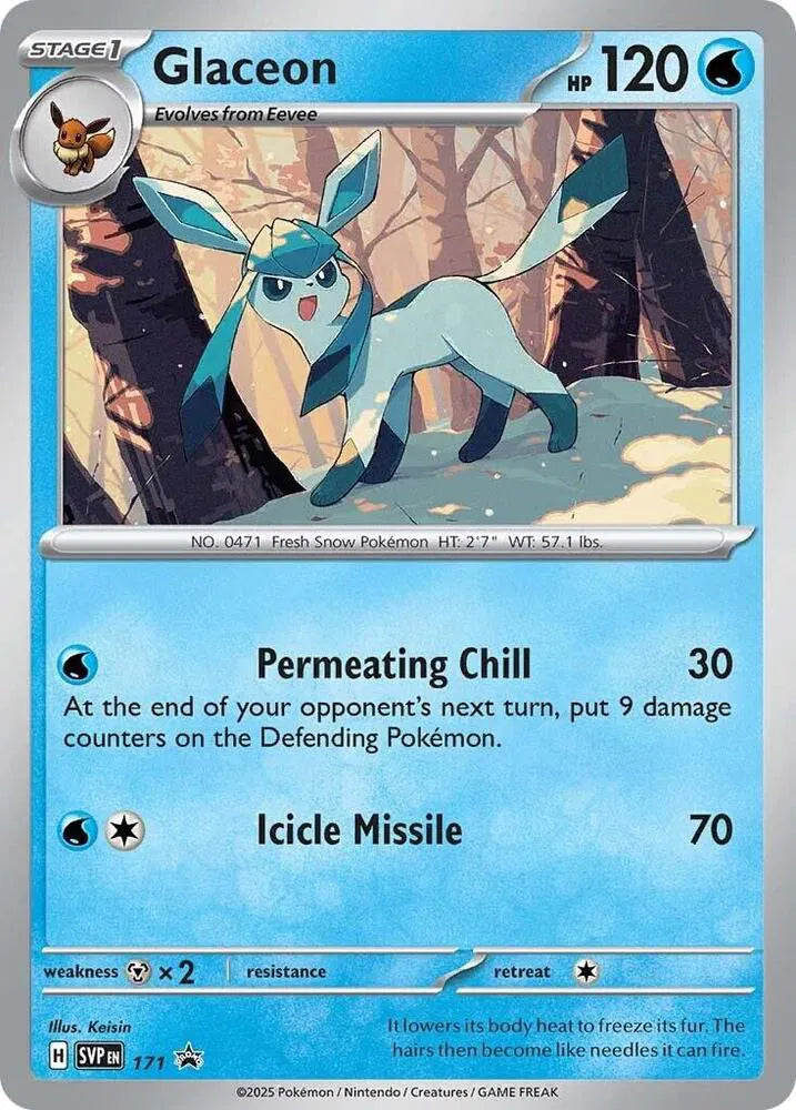 Glaceon (Cosmos) 171 · Holofoil (Scarlet & Violet Promo)
