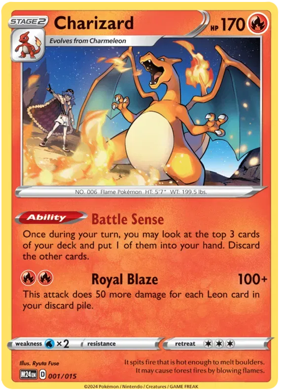 Charizard 001/015 (McDonald's Promos 2024) — ACE 10