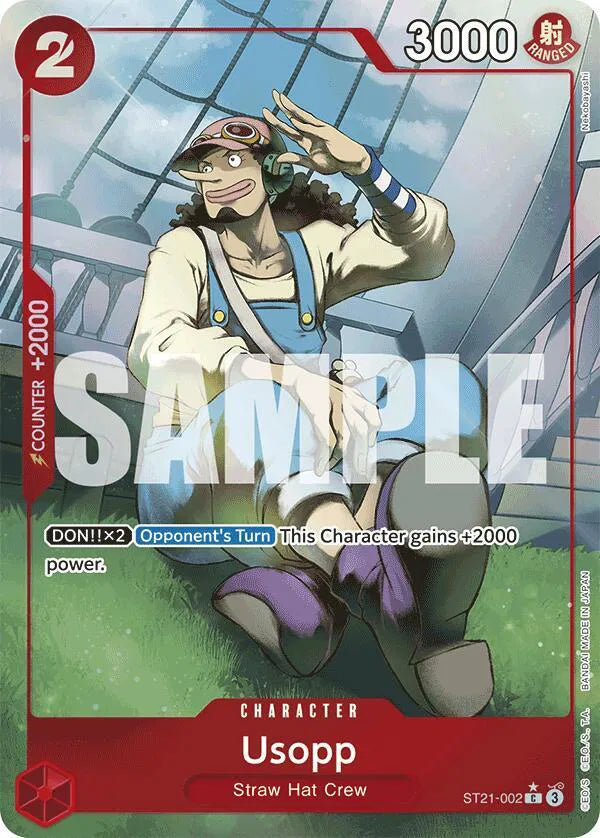 Usopp (Parallel) ST21-002 (Starter Deck EX: Gear 5)