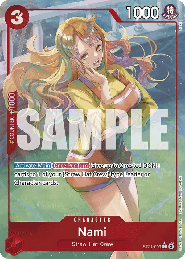 Nami (Parallel) ST21-009 · Foil (Starter Deck EX: Gear 5)