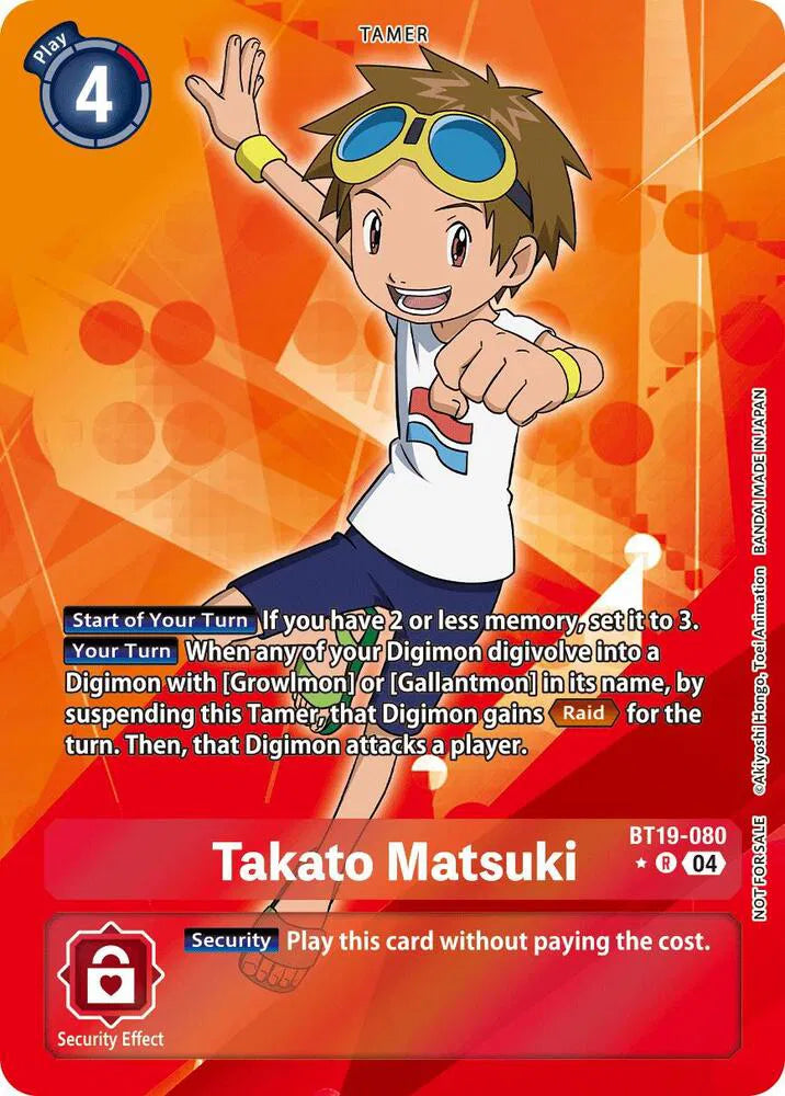 Takato Matsuki (Release Special Booster 2.5: Box Promotion Pack) BT19-080 R