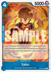 Sabo OP10-049 · Foil (Royal Blood)