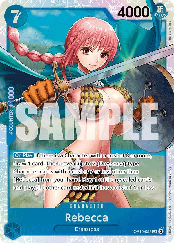 Rebecca OP10-058 · Foil (Royal Blood)