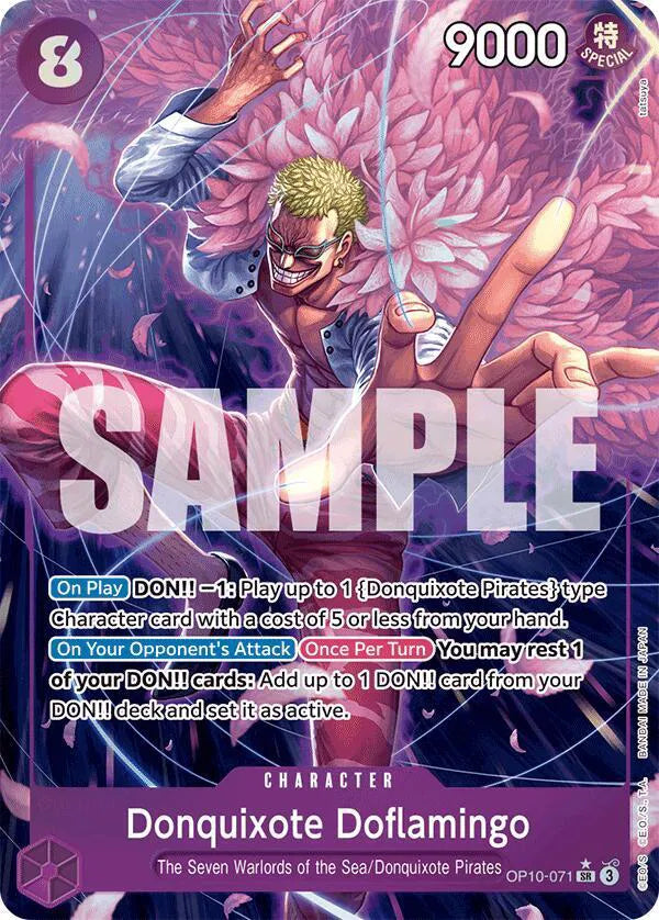 Donquixote Doflamingo (Parallel) OP10-071 · Foil (Royal Blood)